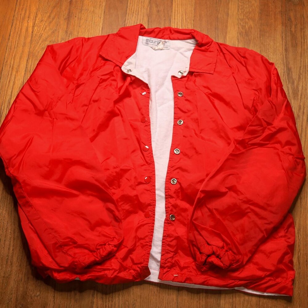 Vintage Red Windbreaker
